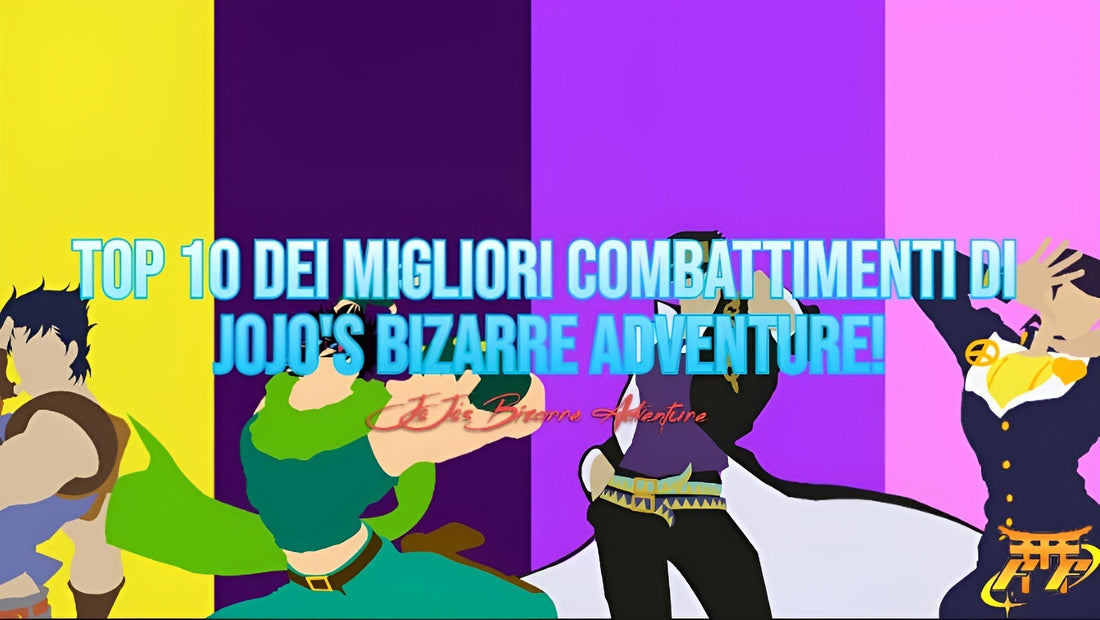 Top 10 dei migliori combattimenti di JoJo's Bizarre Adventure!