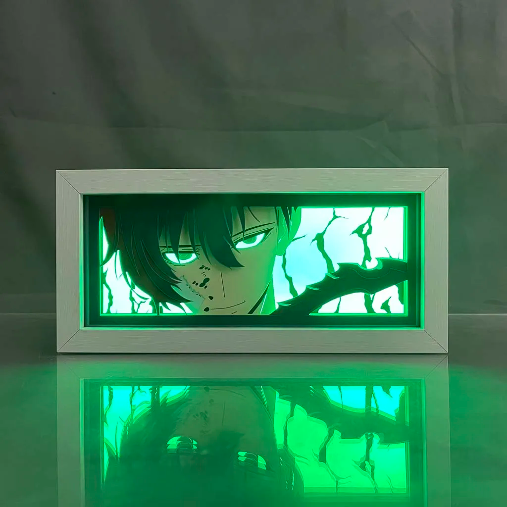 Lampade Led 3D "Doppio risveglio" Sung Jin-Woo - Solo Leveling™