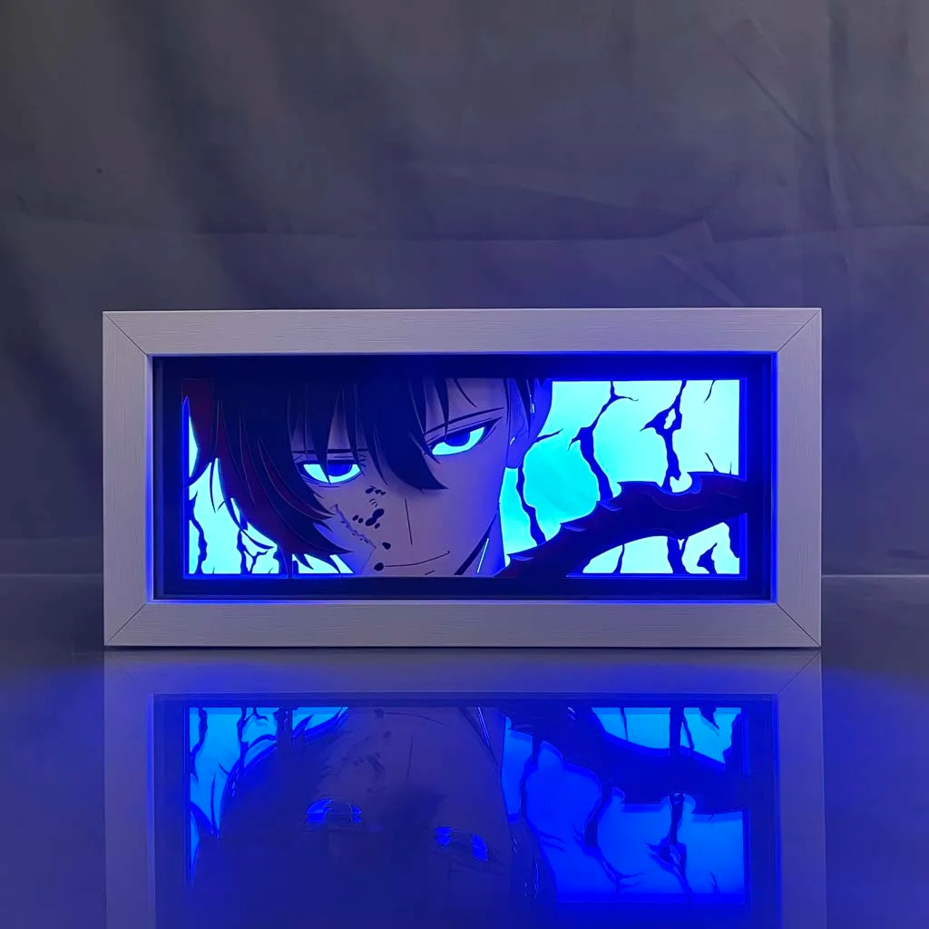 Lampade Led 3D "Doppio risveglio" Sung Jin-Woo - Solo Leveling™