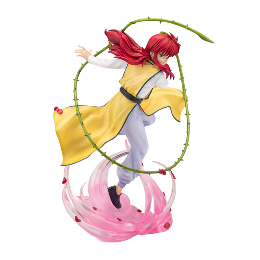 Action Figure Kurama "Frusta di Rosa" - Yu Yu Hakusho™