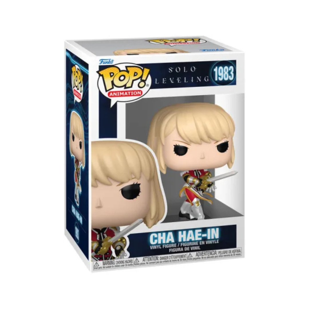Funko Pop Cha Hae-In "Spada Dorata" - Solo Leveling™