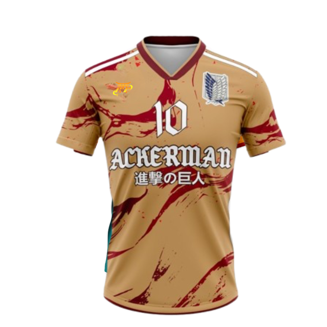 Maglie da Calcio Mikasa - Attack on Titan™