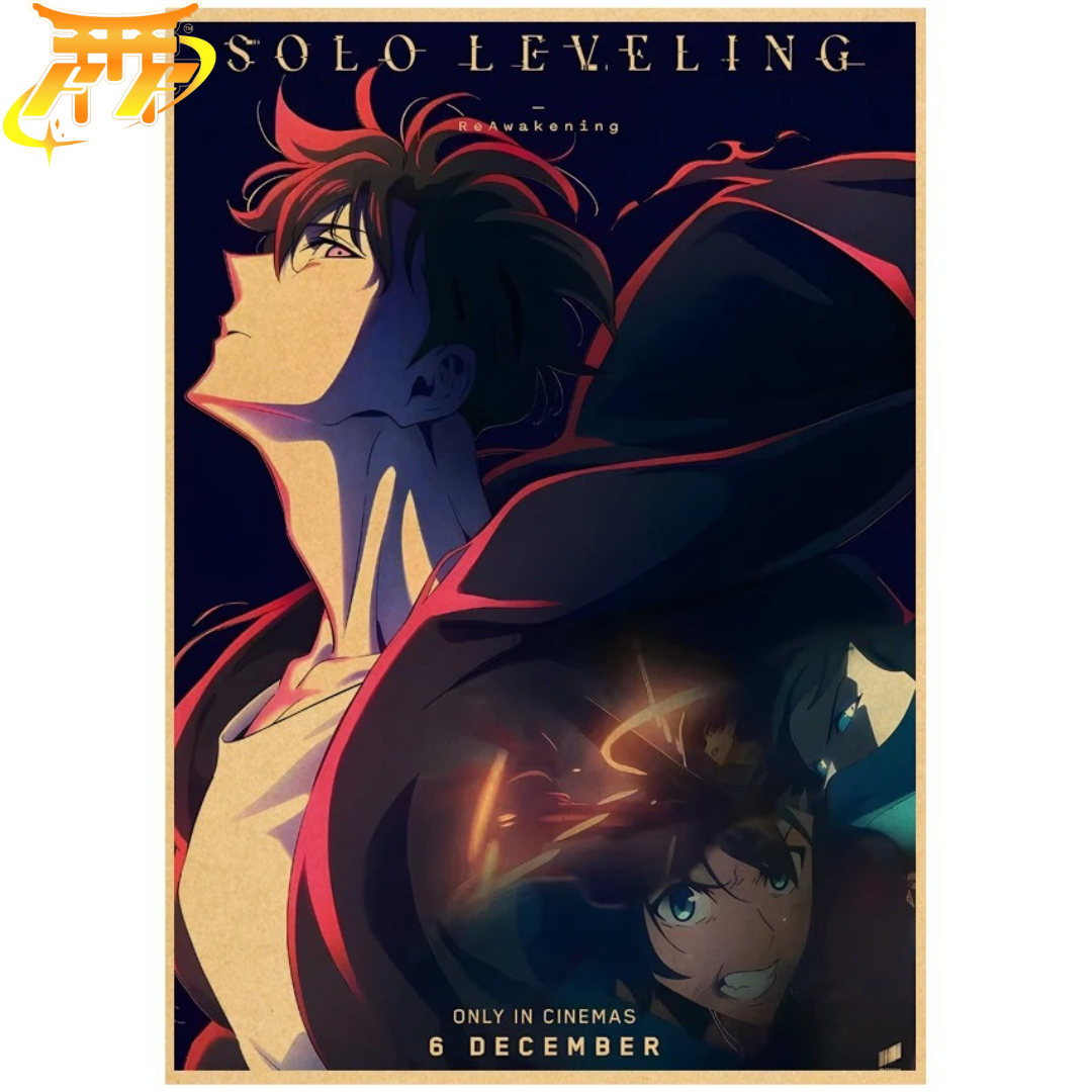 Poster Sung Jinwoo "Risveglio dell’Eroe" - Solo Leveling™