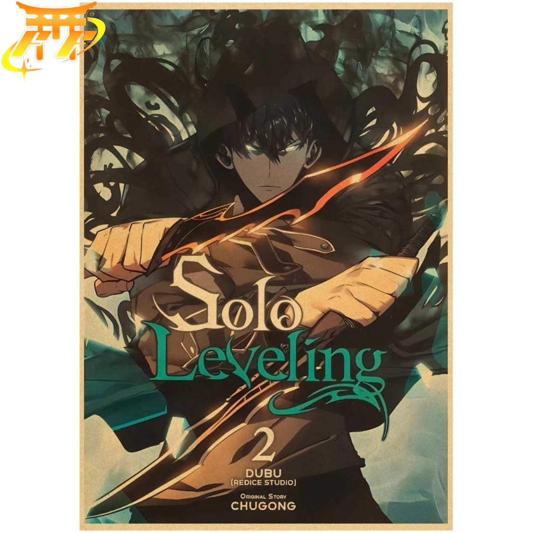 Poster Sung Jinwoo "Stagione 2" - Solo Leveling™