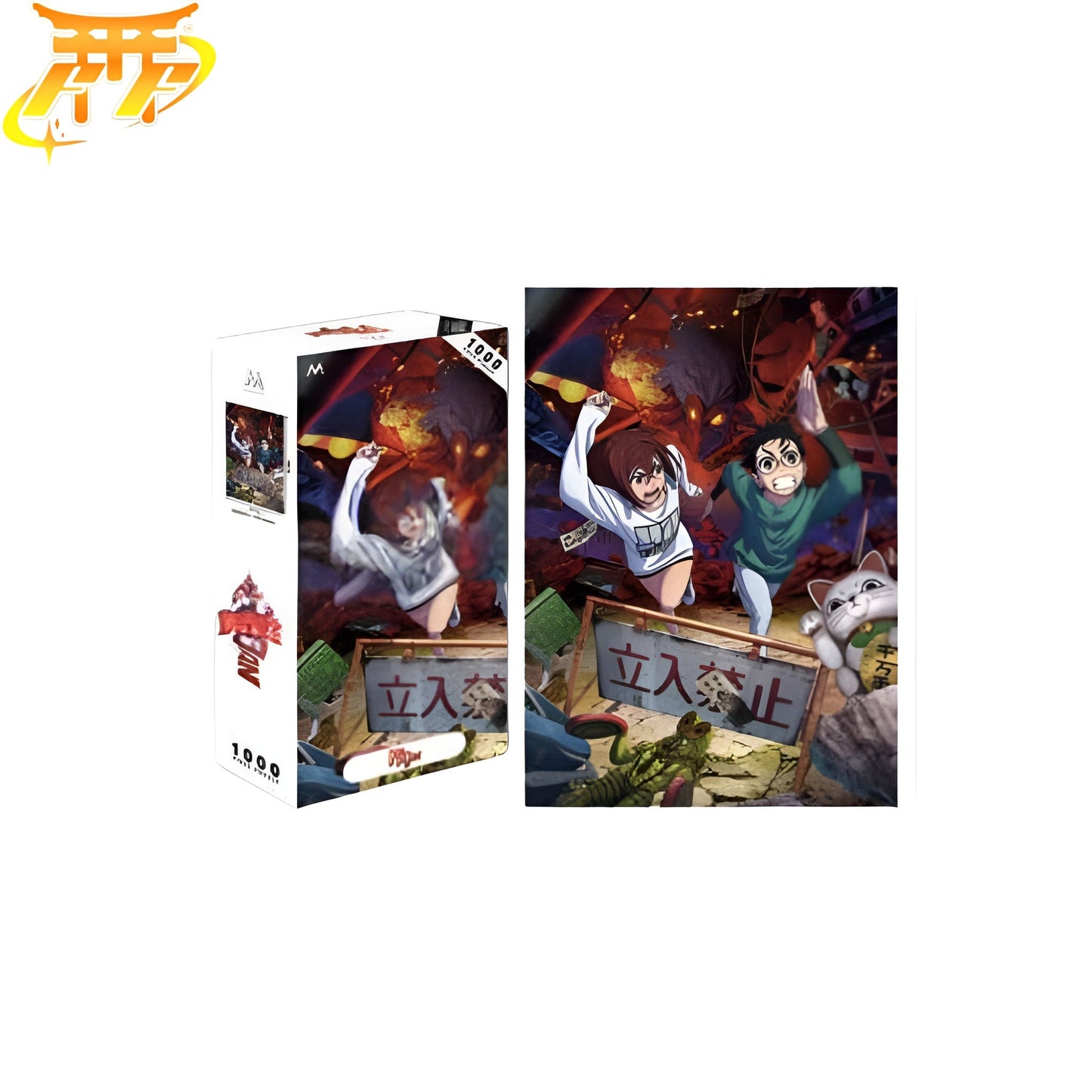 Puzzle Momo Ayase e Ken Takakura – Dandadan™