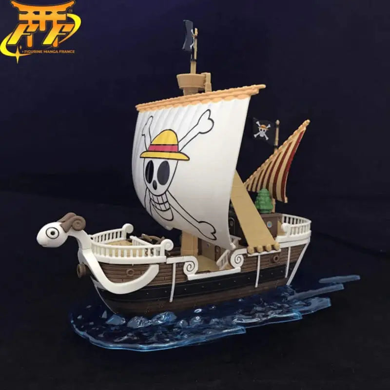 TEKNOFUN One Piece Going Merry Lichtwekker – Officiële Licentie, LED-verlichting (brug, Kanonnen, Oceaan), Weergave Tijd/datum/temperatuur, USB-C Of 3xAAA