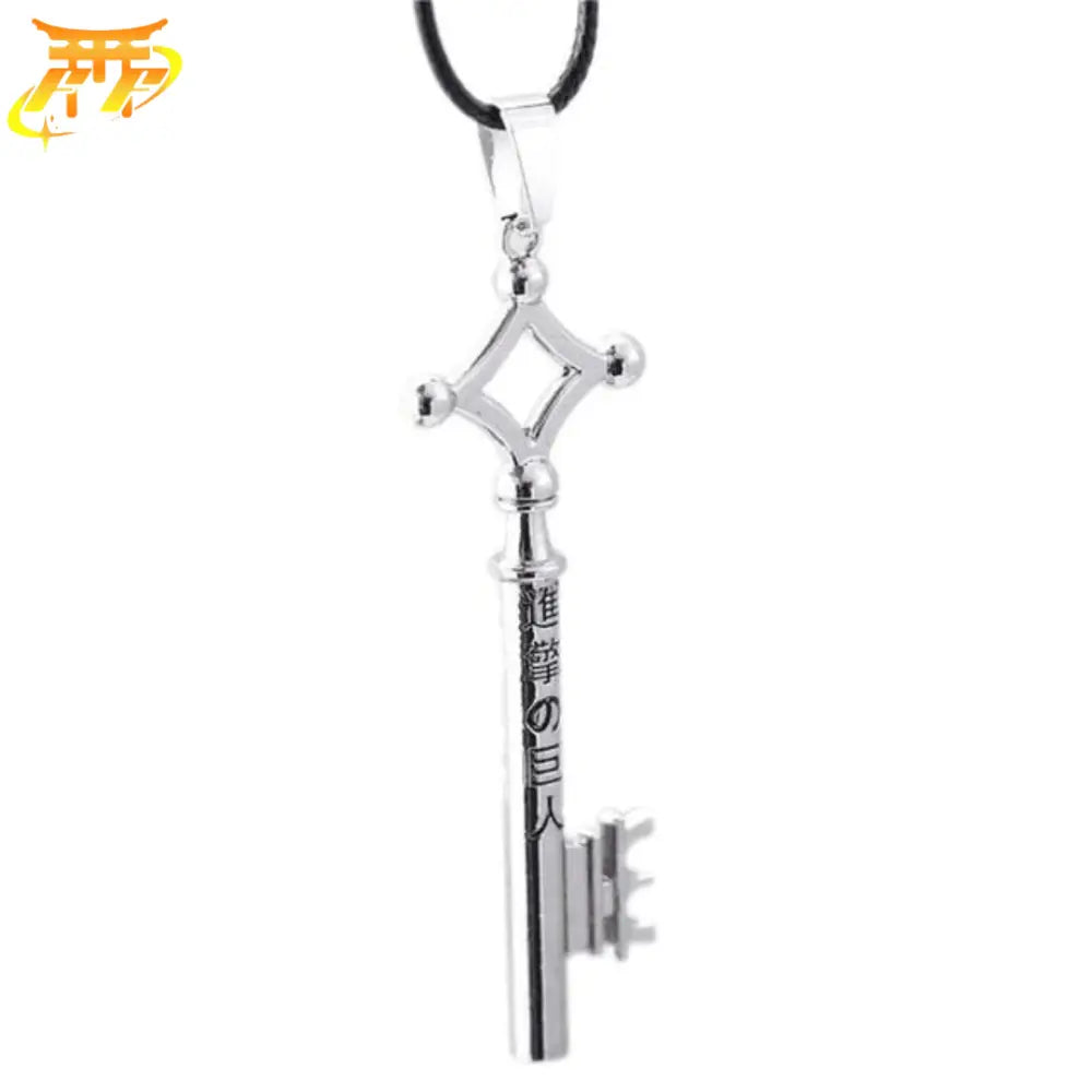 Collana Chiave di Eren Argentata - Attack on Titan™
