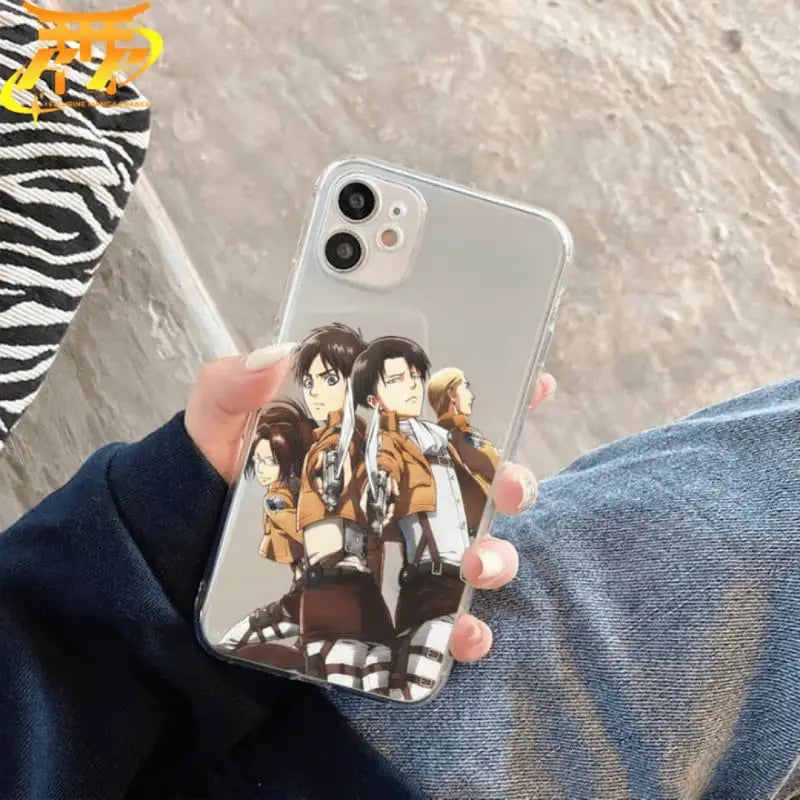 Cover iPhone Eren Hansi Erwin e Levi - Attack on Titan™