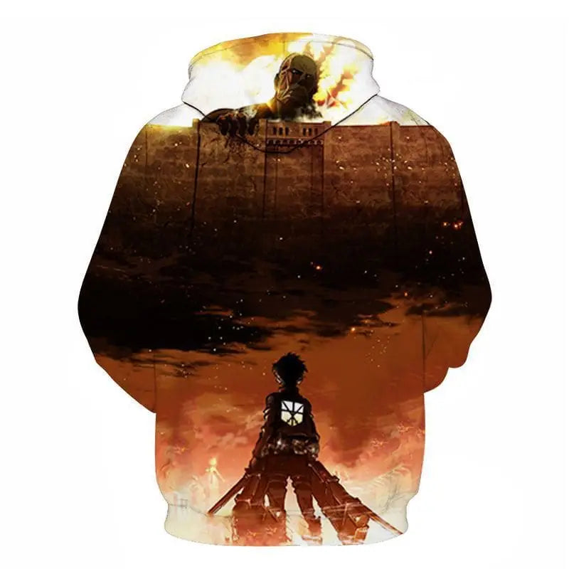 Felpa Eren ’La caduta del Muro Maria’ - Attack on Titan™