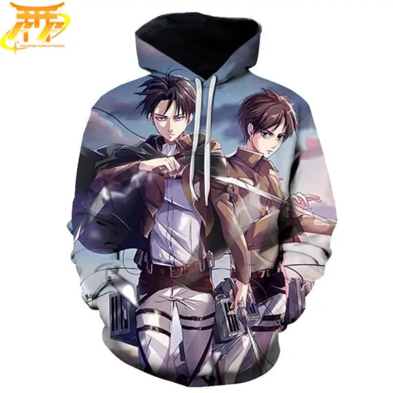 Felpa Livaï x Eren - Attack on Titan™
