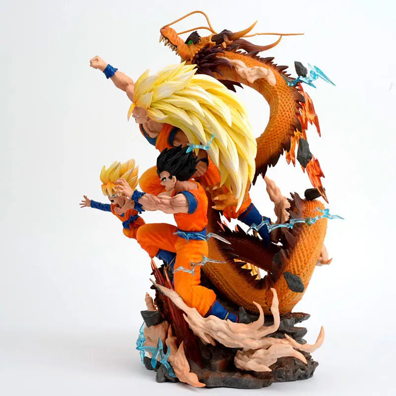 Action Figure Goku, Gohan e Goten - Dragon Ball Z™