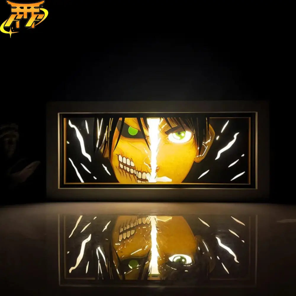Lampade LED 3D Eren x Titan Assalitore - Attack on Titan™