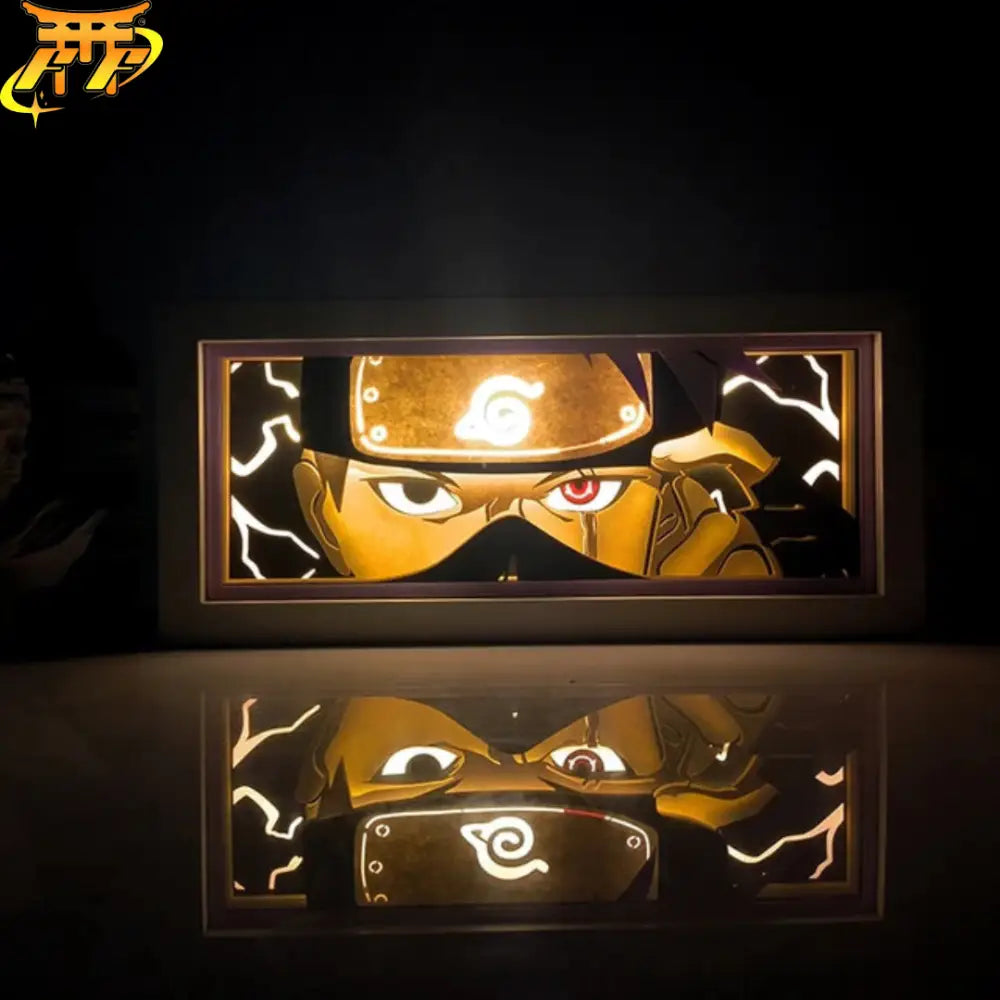 Lampade LED 3D Kakashi Hatake ’Sharingan’ - Naruto™