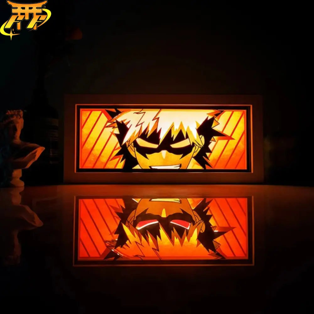 Lampade LED 3D Katsuki Bakugo - My Hero Academia™