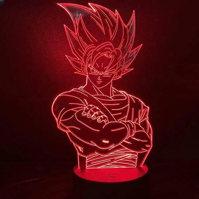 Lampade led Goku SSJ rosato - Dragon Ball Z™