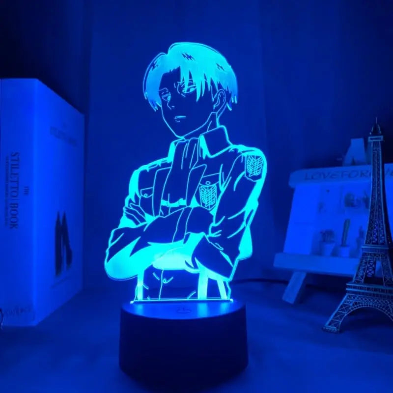Lampade led Livaï (Rivaille) Ackerman - Attack on Titan™