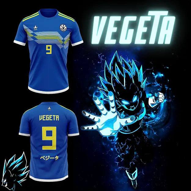 Maglie da Calcio Vegeta SSJ Blu - Dragon Ball Z™