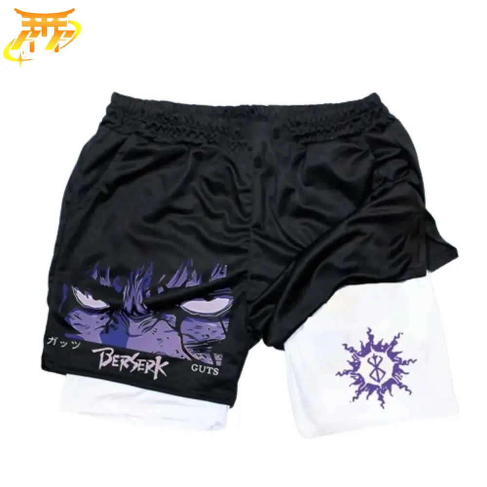 Pantaloncini Marque du Sacrifice Nero e Viola - Berserk™
