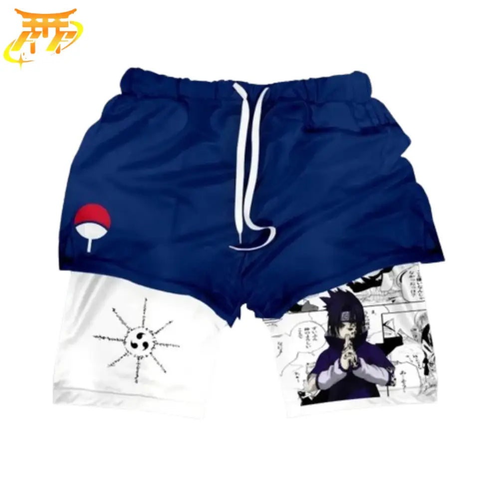 Pantaloncini Sasuke Uchiha ’Genin’ - Naruto Shippuden™