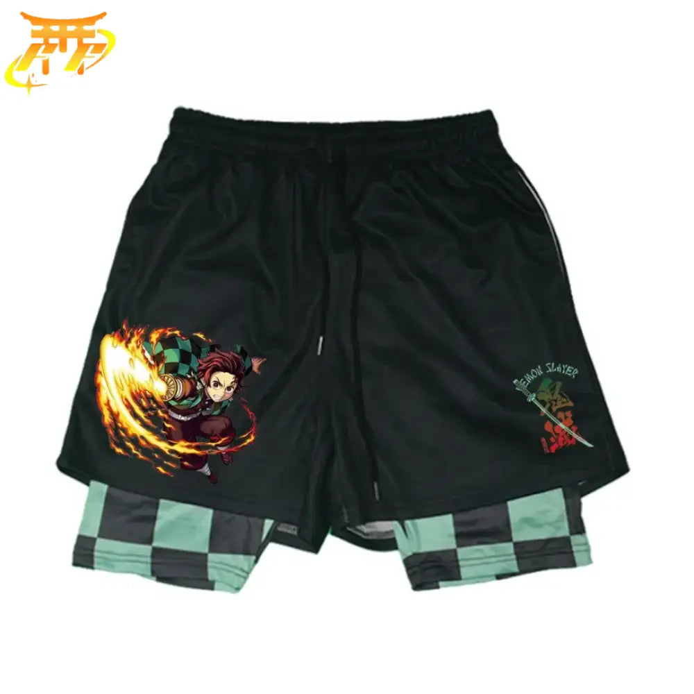 Pantaloncini Tanjiro ’ Danza del Dio del Fuoco’ - Demon Slayer™