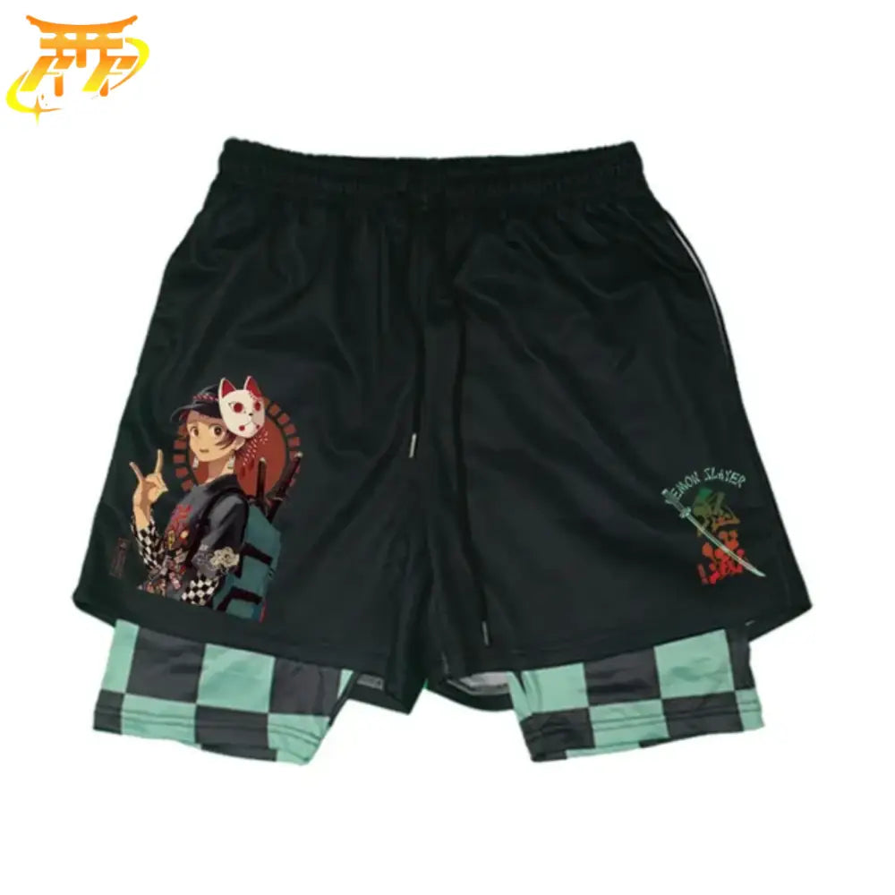 Pantaloncini Tanjiro Maschera da Evocazione- Demon Slayer™