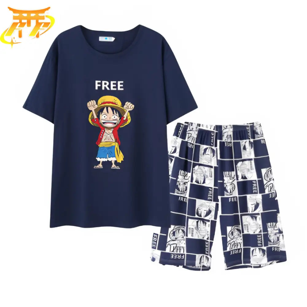 Pigiama Corto Monkey D. Luffy - One Piece™