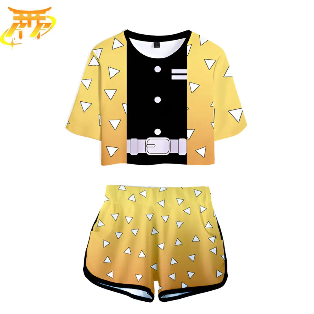 Pigiama Donna Zenitsu Agatsuma - Demon Slayer™