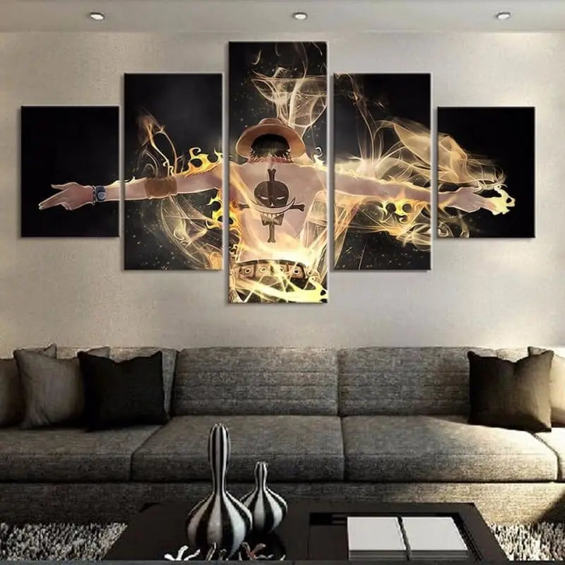 Portgas D. Ace Quadro - One Piece™