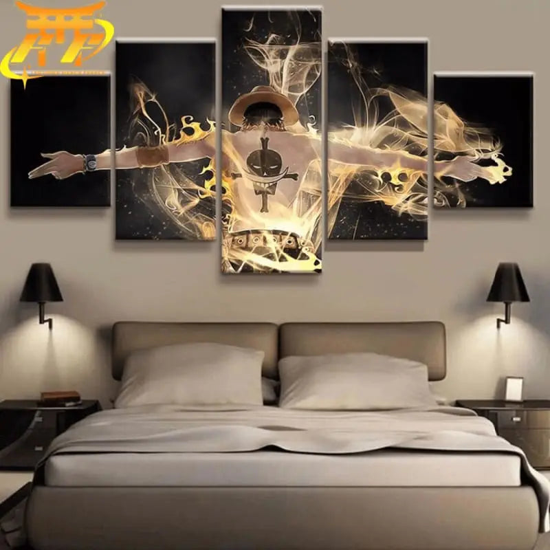 Portgas D. Ace Quadro - One Piece™