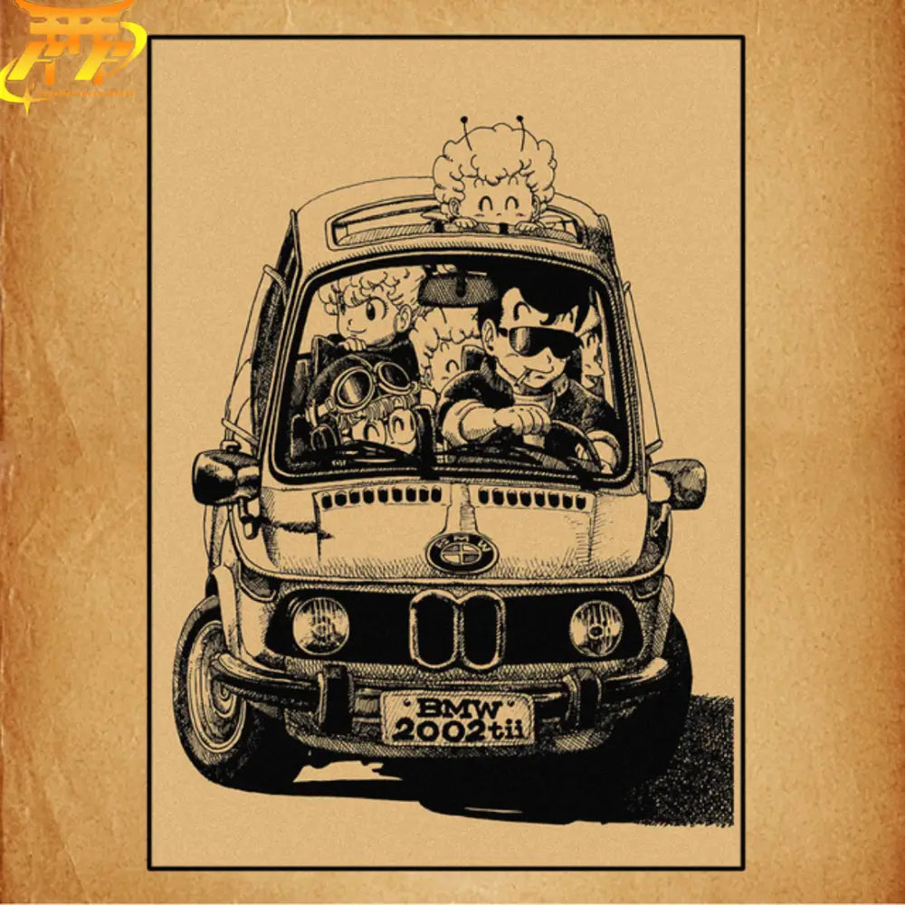 Poster Aralé ’Car’ - Dragon Ball Z™