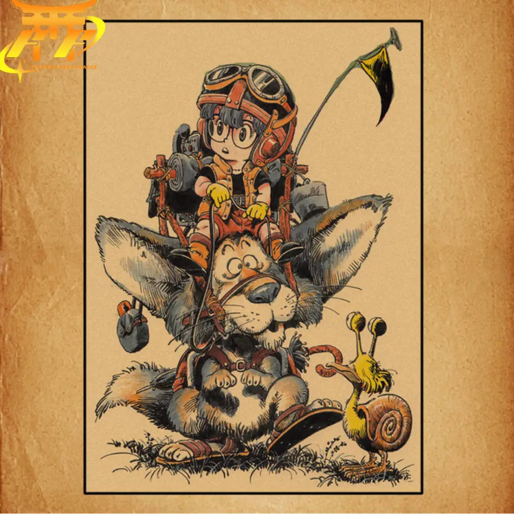 Poster Arale - Dragon Ball Z™