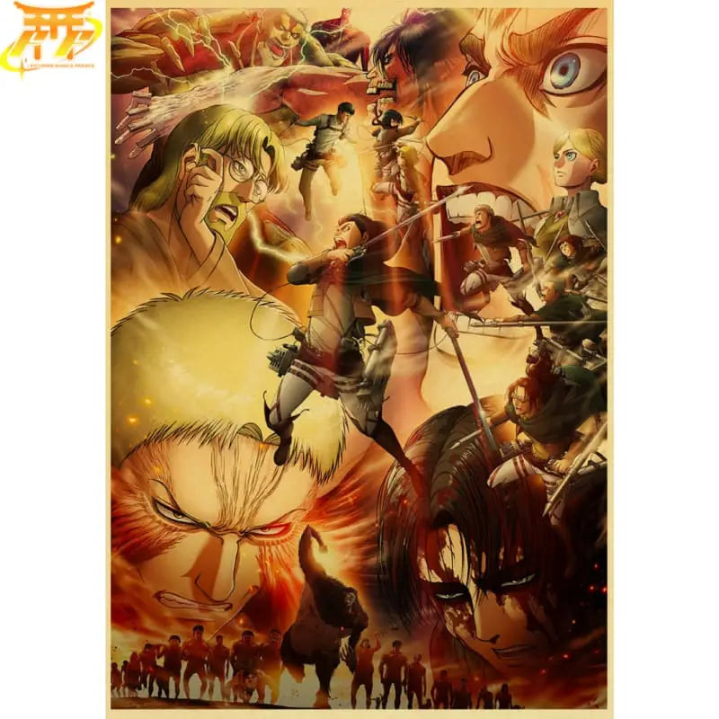 Poster Battaglia di Shiganshina - Attack on Titan™