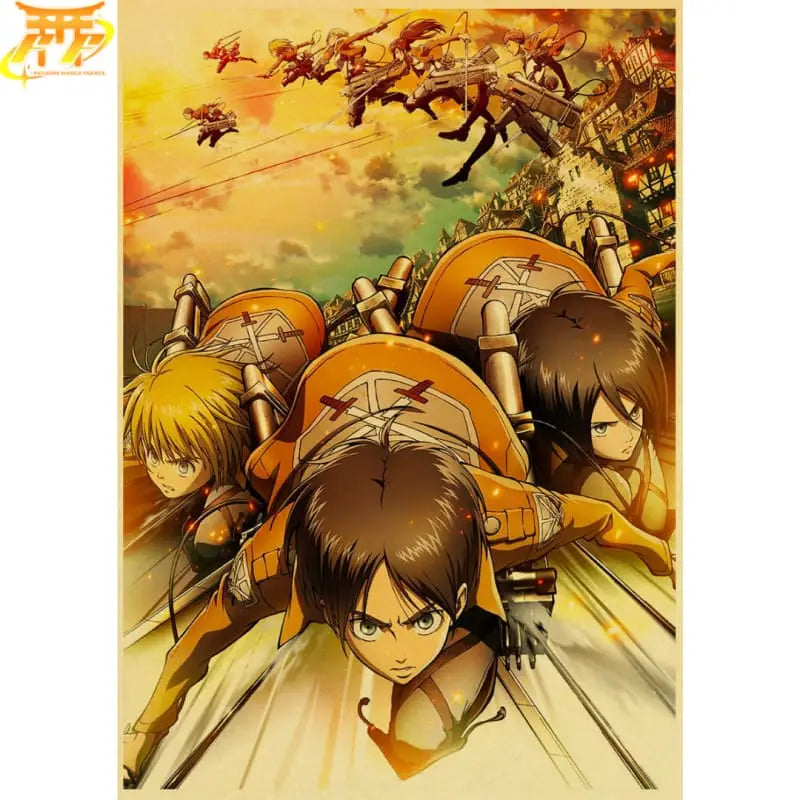 Poster Battaglione Esplorativo - Attack on Titan™