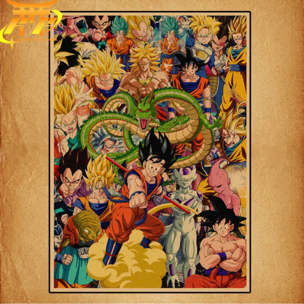 Poster Combattenti Z - Dragon Ball Z™