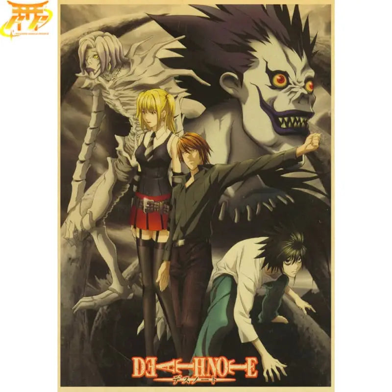 Poster dei personaggi principali - Death Note™