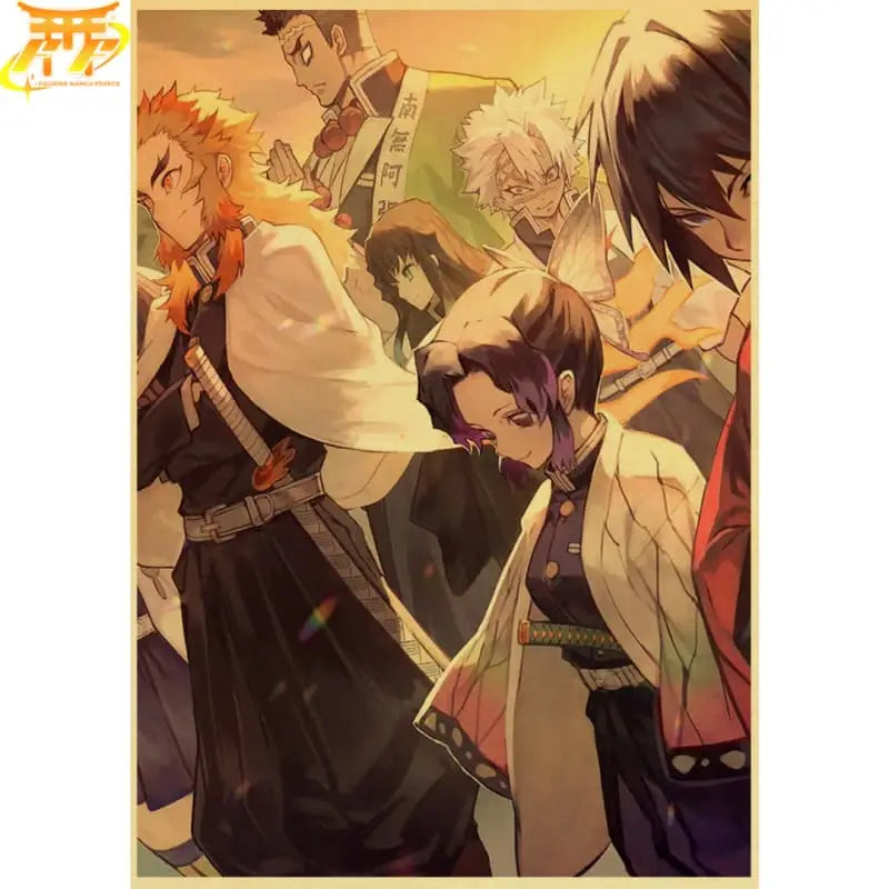 Poster dei Pilastri (Hashira) - Demon Slayer™