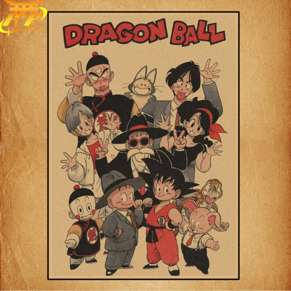 Poster della squadra della famiglia Z - Dragon Ball Z™