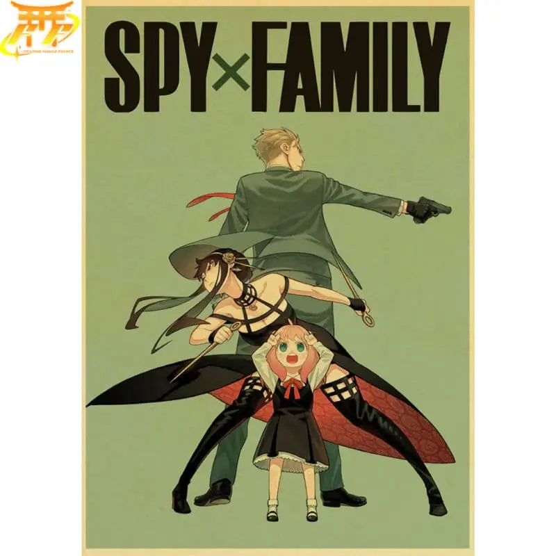 Poster Famiglia falsario ’Combat’ - Spy x Family™