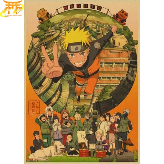 Poster Famiglia Konoha - Naruto™
