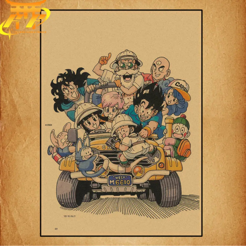 Poster Famiglia Z - Dragon Ball Z™