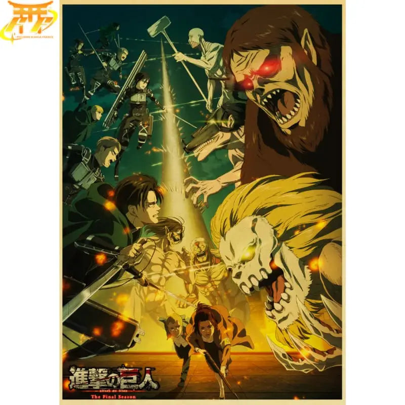 Poster Finale di stagione Parte II - Attack on Titan™