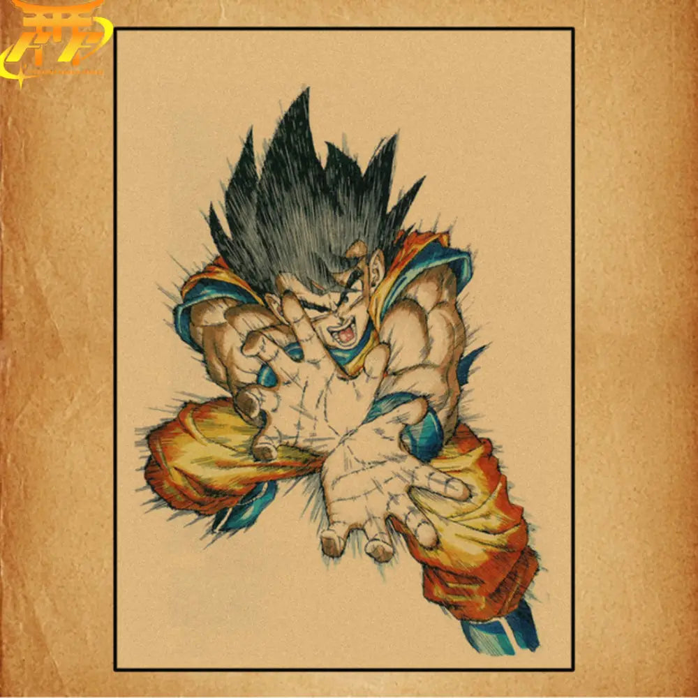 Poster Goku Kamehameha - Dragon Ball Z™