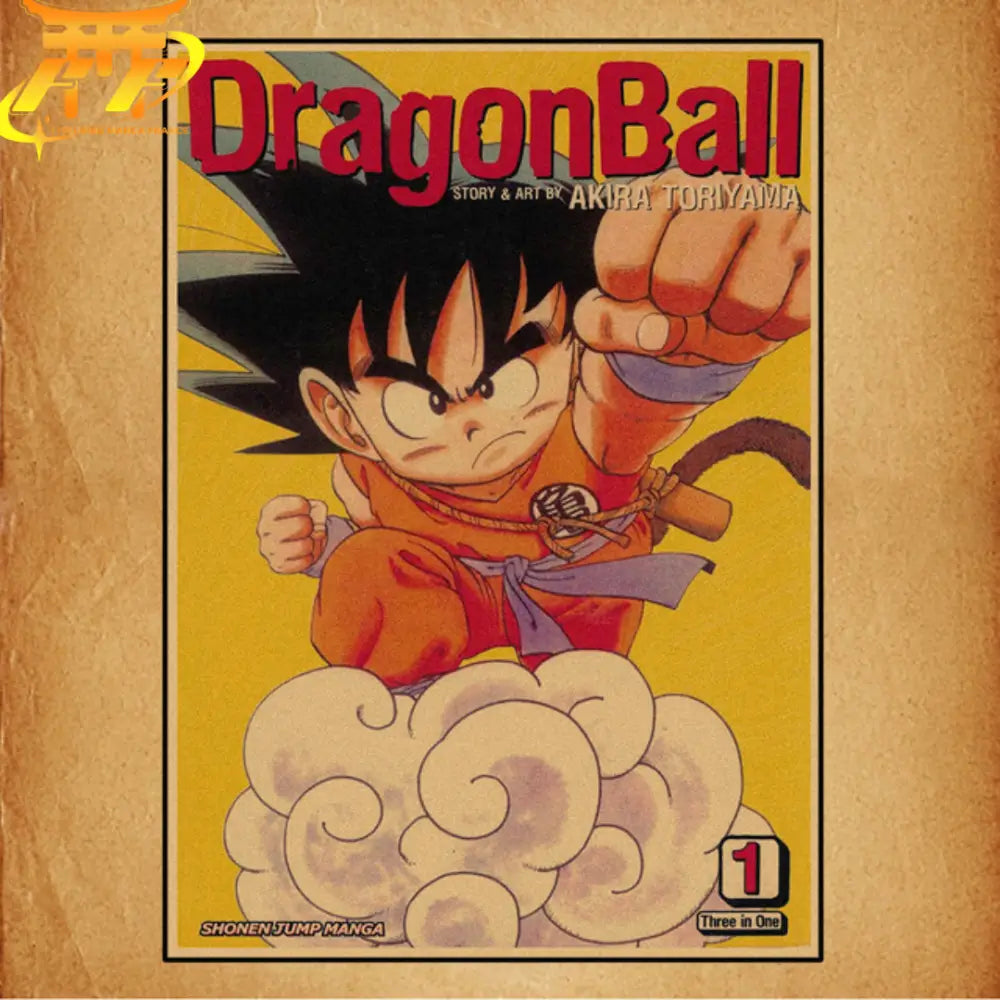 Poster Goku ’Kinto-Un’ - Dragon Ball Z™