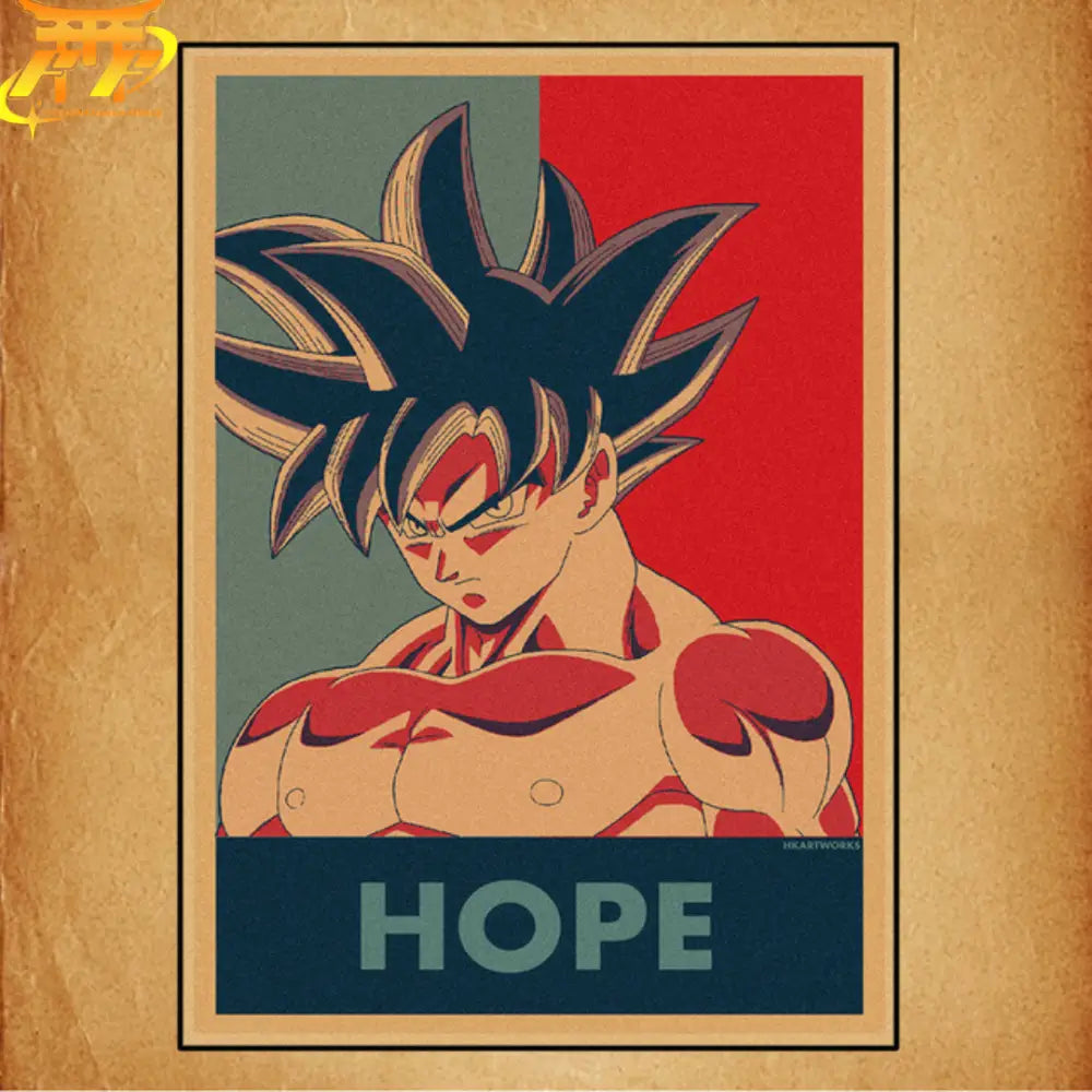 Poster Goku ’Speranza’ - Dragon Ball Z™