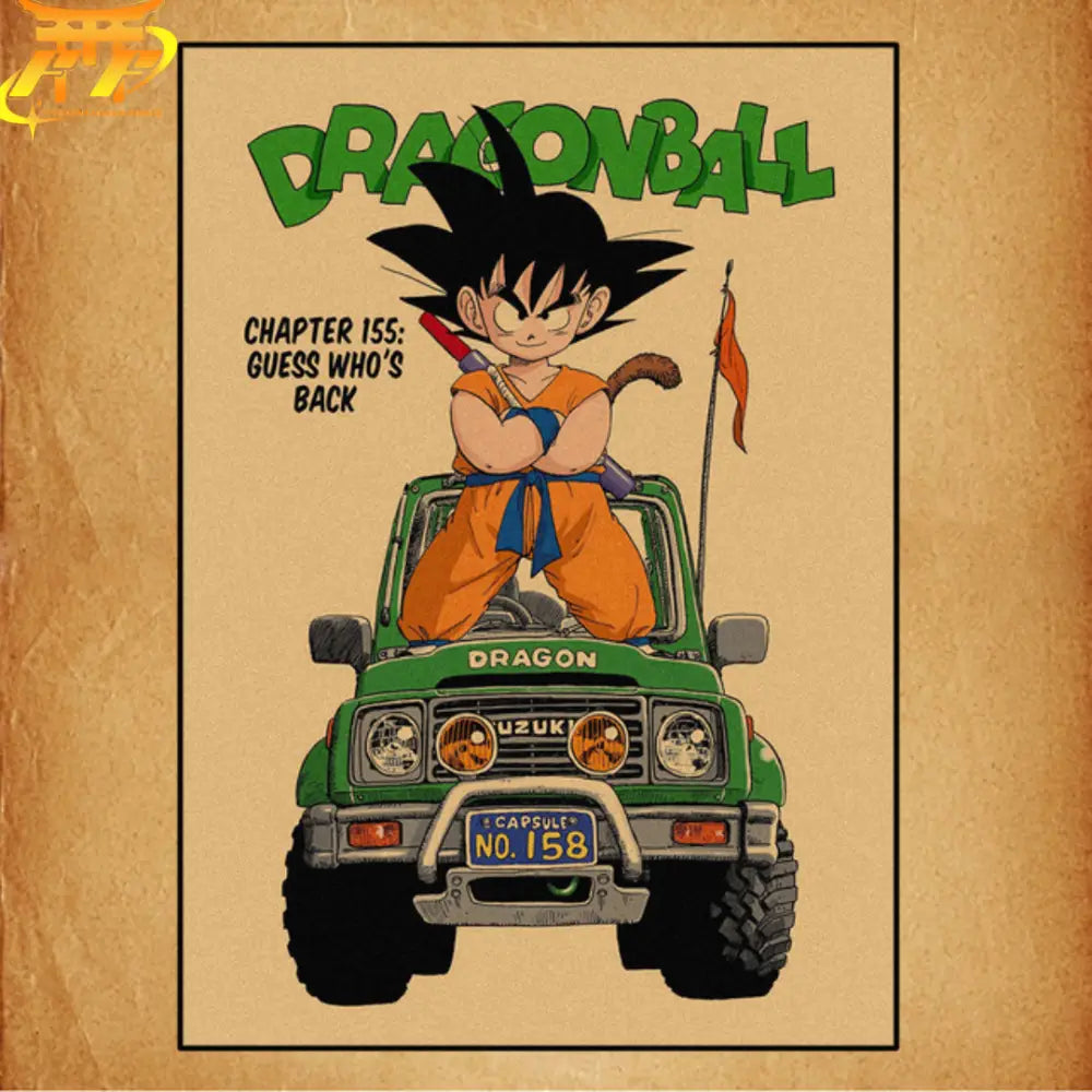 Poster Goku ’Truck’ - Dragon Ball Z™