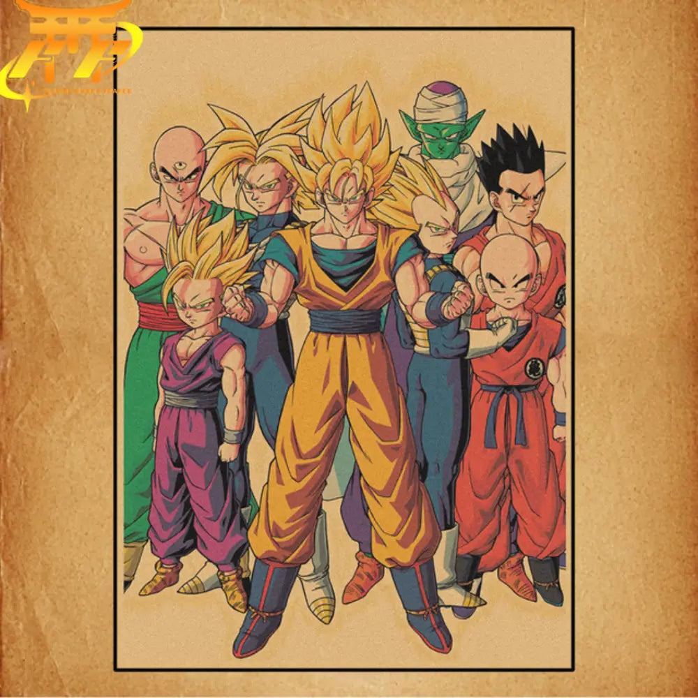 Poster Guerrieri Z - Dragon Ball Z™