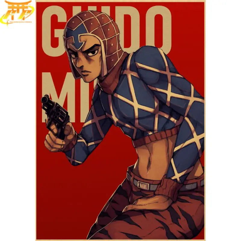 Poster Guido Mista - Jojo’s Bizarre Adventure™