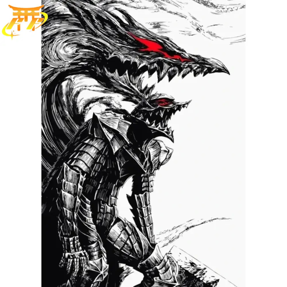 Poster Guts ’Armatura del Cavaliere Nero’ - Berserk™