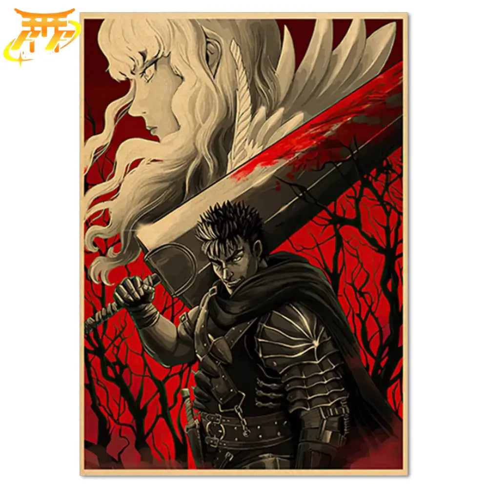 Poster Guts e Griffith ’Un’Amicizia Triste’ - Berserk™