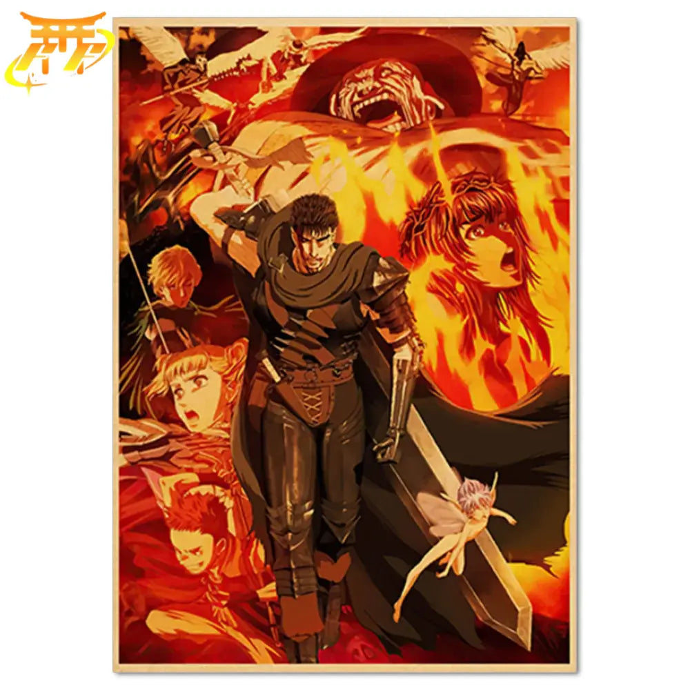 Poster Guts ’La Vendetta del Guerriero’ - Berserk™